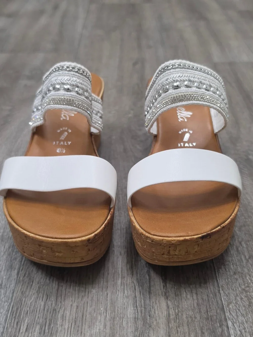 Toscanella wedge sandals-Size 8.5
